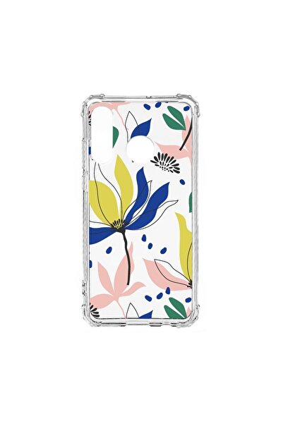 bestcase Husă Antișoc din Silicon Compatibilă cu Huawei P30 Lite, Model Flora...