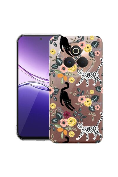bestcase Husă pentru Realme P3 Pro cu design cu model de pisică, din silicon ...