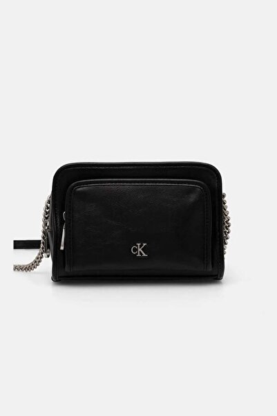 Calvin Klein Kadın Siyah Çapraz Çanta-SİYAH