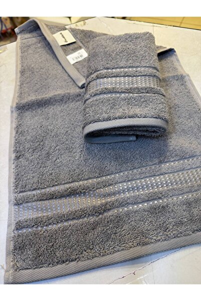 Özdilek 2 Pieces of Cotton Highly Absorbent Kitchen Towel Colourist Silver 30...