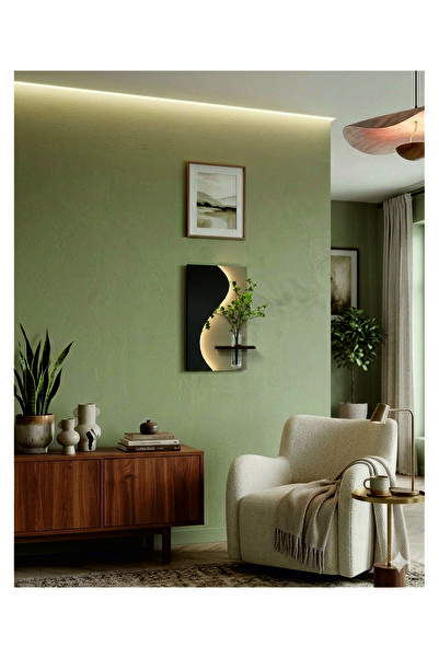 dedeler dekor PİLLİ LEDLİ TOKYO BOHEM TARZI dekoratif tablo 40X70 CM modern s...