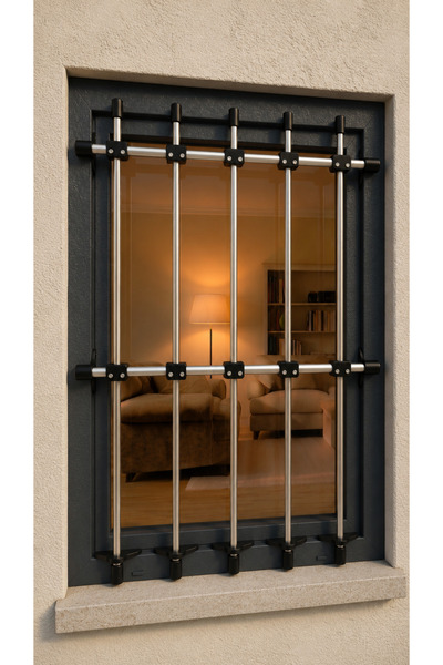 PenGüven 5 Çubuklu- Ayarlanabilir Portatif Pencere Korkuluğu (min 85 cm - max...