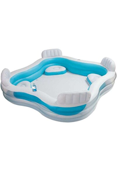 Tessari Piscină Albastră pentru Familie 2.29 x 2.29 x 0.66 m - Intex