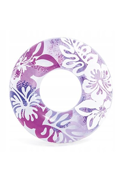 Intex Colac gonflabil pentru inot 91 cm Pink Flowers