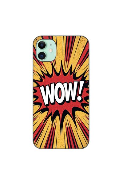 OEM Case compatible with Apple iPhone 11 Silicone Gel Tpu Comic Book Pattern ...