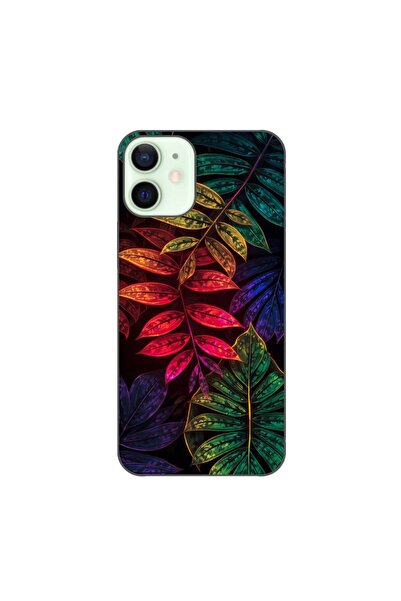 OEM Husa compatibila cu Apple iPhone 12 Mini Silicon Gel Tpu Model Minmal Neo...