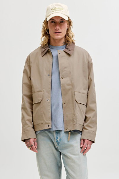 Jack & Jones Men's Spread Collar Jacket - River