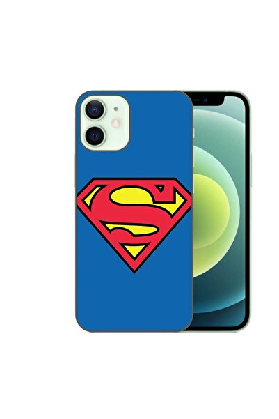 OEM Husa compatibila cu Apple iPhone 12 Mini Silicon Gel Tpu Model Superman