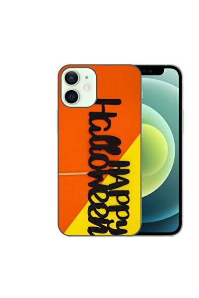 OEM Husa compatibila cu Apple iPhone 12 Mini Silicon Gel Tpu Model Happy Hall...