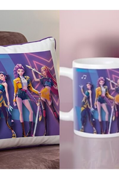 Emaazz LLC Kpop Demon Pillow + Mug Combo 9