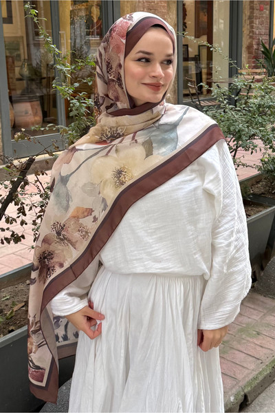 Floré Desenli Şal SM036