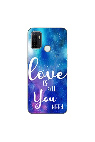 OEM Husa compatibila cu Oppo A53 Silicon Gel Tpu Model Love Is All You Need