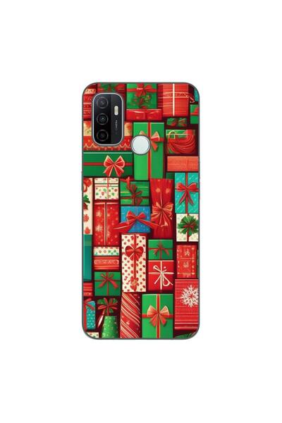 OEM Case compatible with Oppo A53 Silicone Gel Tpu Model Xmas Gifts Pattern