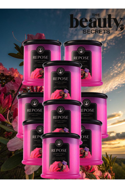 The Beauty Secrets 9 قطع شمعة معطرة ريبوز 500 جرام