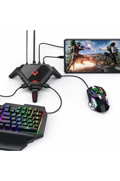 Gamwing Jia Ying Scorpion 2 Pro Keyboard & Mouse Converter for Mobile Gaming ...