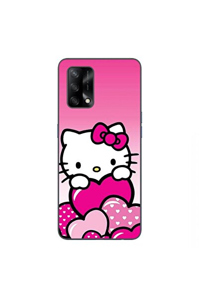 OEM Husa compatibila cu Oppo A74 4G Silicon Gel Tpu Model Hello Kitty Pink He...