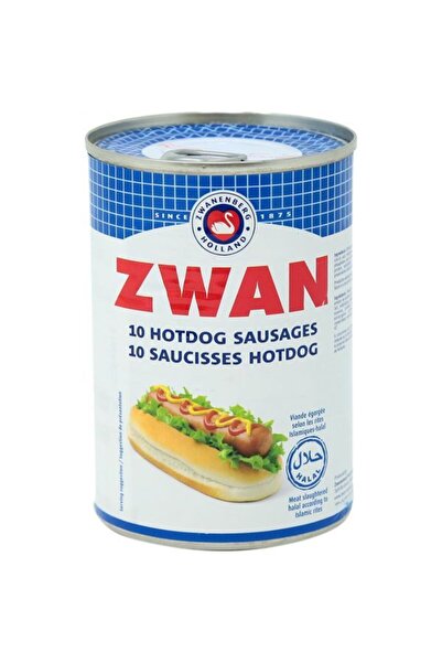 ZWAN نقانق دجاج هوت دوغ (10 قطع) 200 جرام