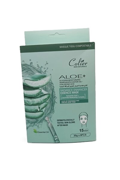 colier Aloe+ Radiance Mask – 6 Pcs