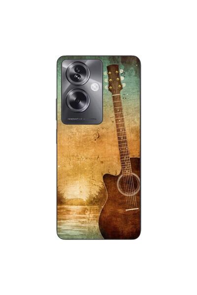 OEM Husa compatibila cu Oppo A79 5G Silicon Gel Tpu Model Chitara Vintage