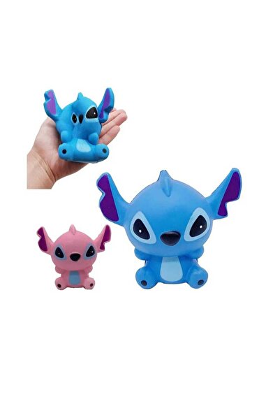 elaa aksesuar Sukuşi Oyuncak Stitch 12 cm Kaliteli Sık Bırak Anahtarlıklı Sti...