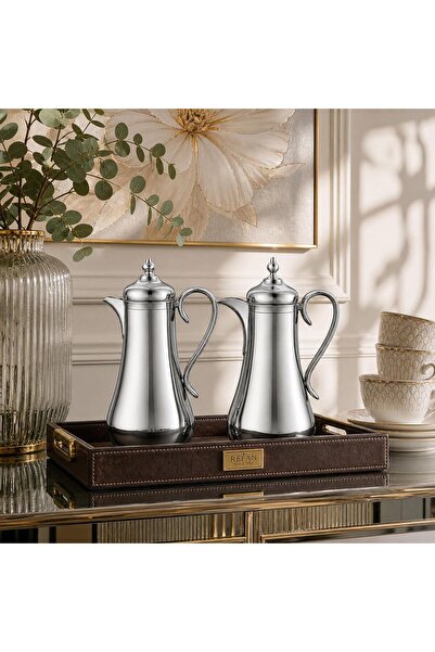 Lavera Trumex (Coffee and Tea Coolers) Silver Color 1.0 Liter Per Unit with D...