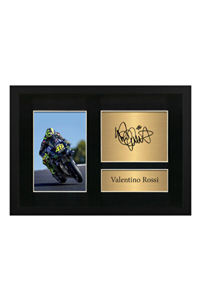 Boomah Accessories Valentino Rossi Superbikes MotoGP Legend Autograph Framed ...