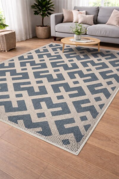 Dolce Mariee Modern Sisal Serisi Dijital Baskı Sisal Dokuma Halı SLH022