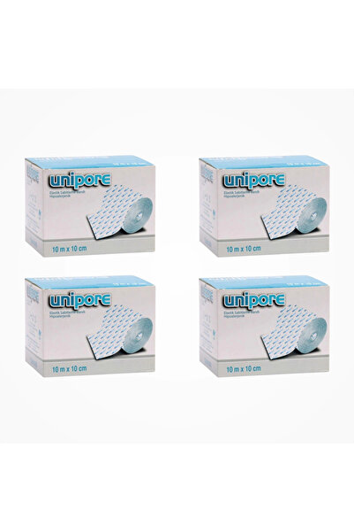 MEDİKAL Unipore Fix Esnek Flaster 10cm x 10m - 4 Adet