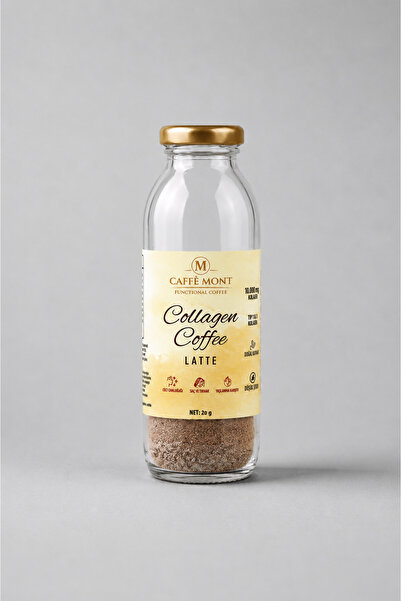 CAFFEMONT COLLAGEN COFFEE LATTE (Kolajenli Kahve) - TEK SERVIS - 20 GR