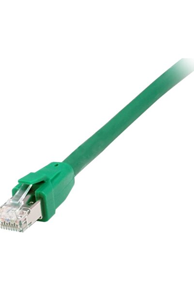 EQUIP Cablu patch Cat8.1 S/FTP 2xRJ45 5.00m verde LSZH pungă de plastic