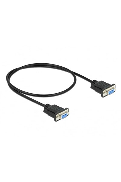 DELOCK Cablu serial Nullmodem D-Sub9 0,5m cu mufă ST