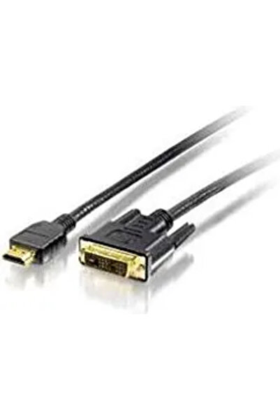 EQUIP HDMI->DVI-D Bidi. 1920x1200/60Hz St/St 10.00m schwarz Polybeutel