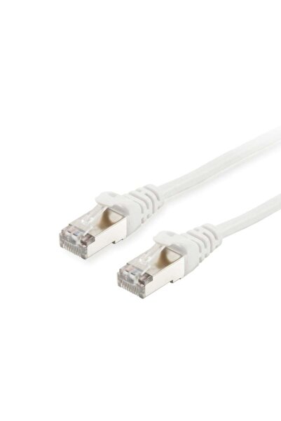 EQUIP Cablu patch Cat6 S/FTP 2xRJ45 1.00m alb LSZH în pungă de plastic