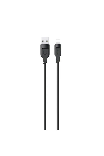 Usams Kabel lightning 2,4A 1,2mFast Charging Lithe Series czarny/black SJ565U...