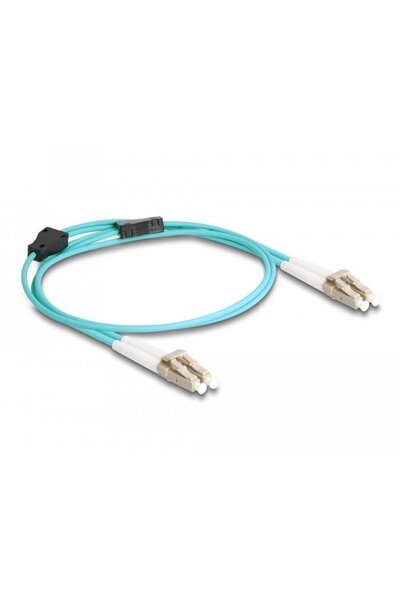 DELOCK LWL Kabel mit Metallarmierung LC Duplex Multimode 3m