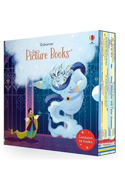 Usborne Set of 12 Illustrated Stories in English – Picture Book Boxset |