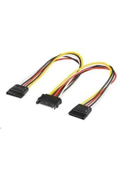 PremiumCord Cablu SATA nap√ ° Adaptor HDD dual 2x SATA