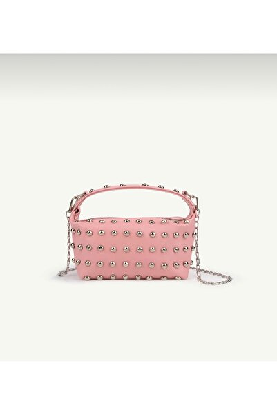 Mybag حقيبة كوكاك للنساء بسلسلة مرصعة وتفاصيل مفصلة لحملها على الكتف