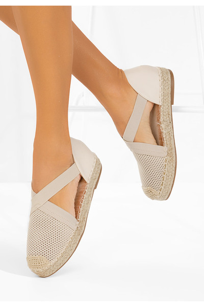B T Shoes Fensy beige women's Espadrilles