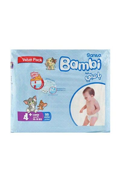 Sanita Bambi Value Pack Large Plus Diapers