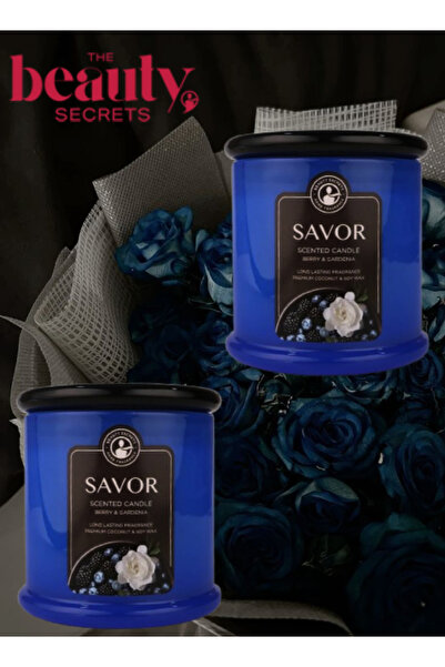 The Beauty Secrets 2 Pieces Savor Scented Candle 500grams