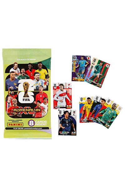 Panini FIFA World Cup 2026 Adrenalyn XL Trading Card Paket - 5 Paket 40 Kolek...
