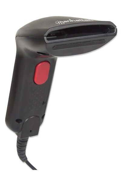 MANHATTAN Scanner de coduri de bare cu contact CCD USB 60mm negru
