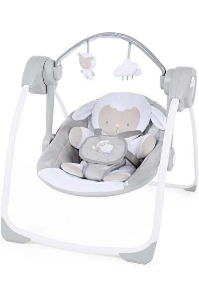 Ingenuity 12184 كومفورت 2 جو أرجوحة محمولة ™   أرجوحة أطفال آمنة مع حزام أمان...