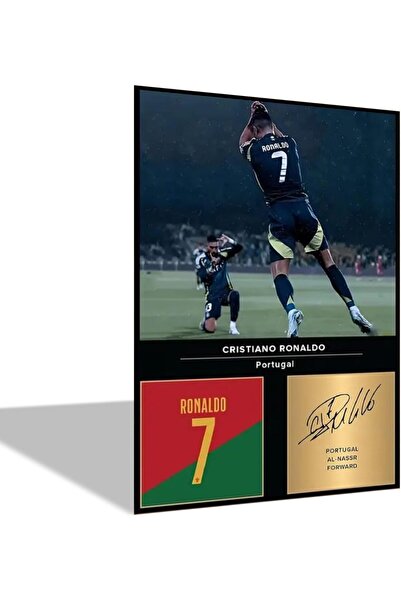 Generic Cristiano Ronaldo SIUU Celeberation Signed A4Wall Art for Living and ...