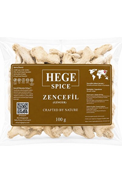 Hege Spice Kök Zencefil 100 gr