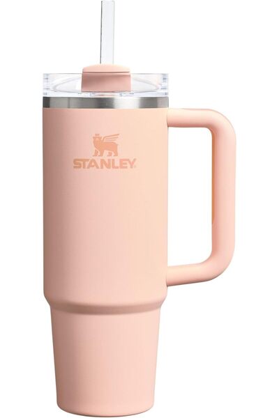 Stanley Quencher H2.O Flowstate™ Tumbler Pipetli Termos 0,89 Lt Pastel Turuncu