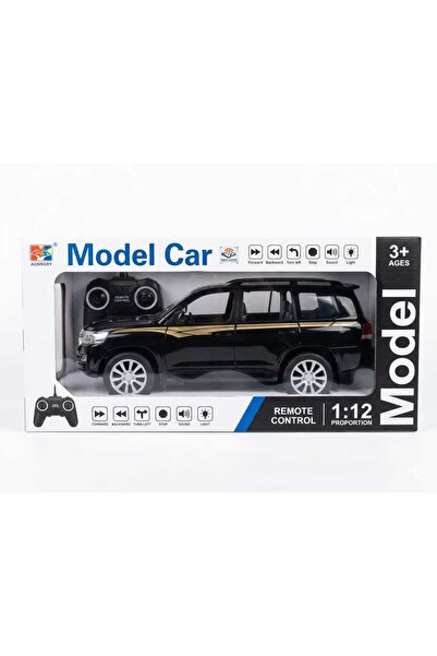 Gernic ZY Toys 1:12 Scale Land Cruiser Proad Remote Control SUV - Black (Full...