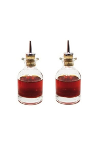 Aps Set de 2 sticle pentru ulei sau oțet cu dop dozator, 100 ml