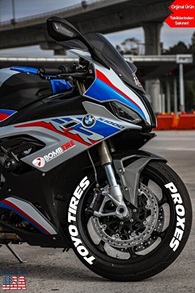 bombtire Toyo Tires Proxes Motorcycle and Car Tire Lettering Sticker 2.5 cm (...